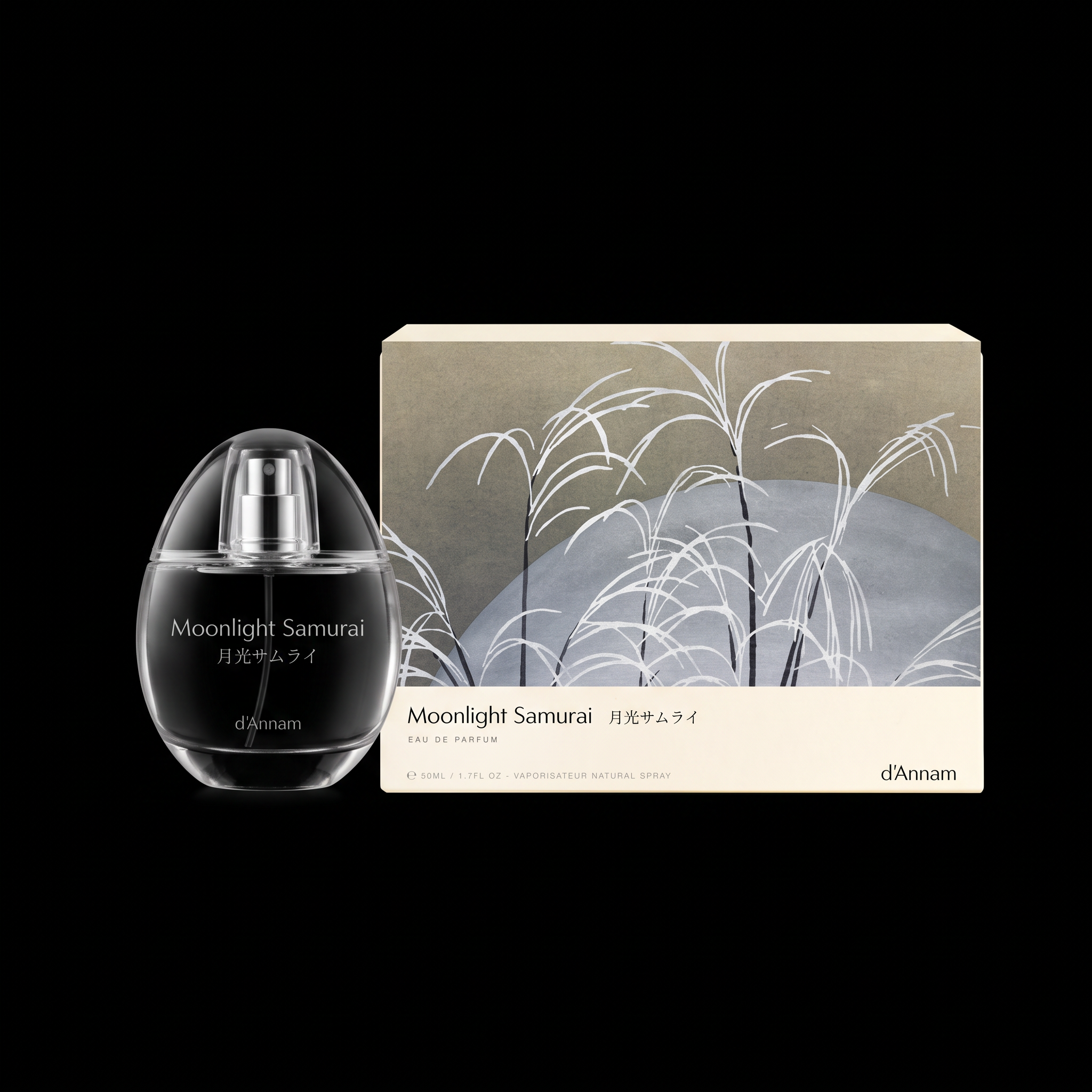 Moonlight Samurai by d'Annam, original fragrance bottle