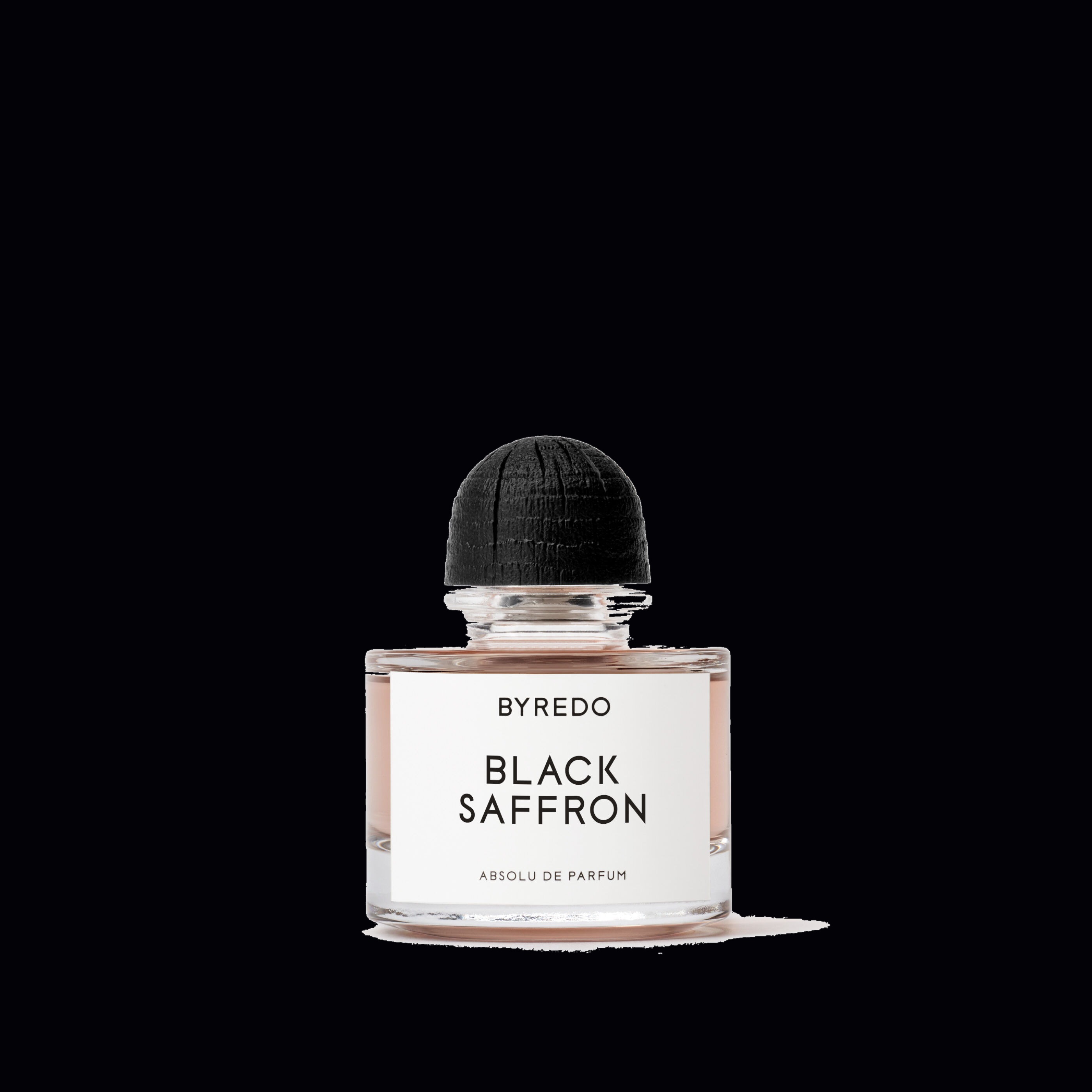 Black Saffron Absolu by Byredo, original fragrance bottle