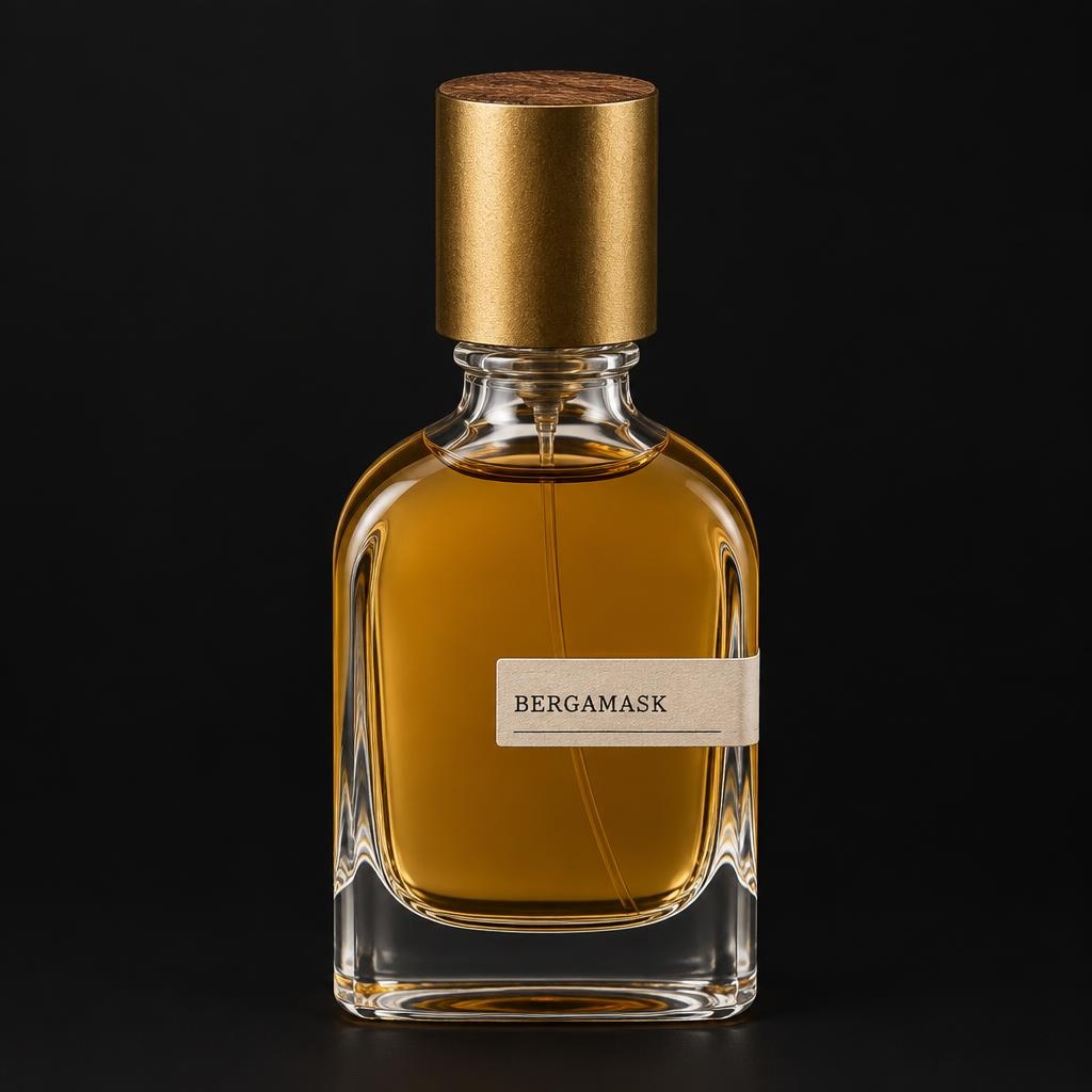 Bergamask by Orto Parisi, original fragrance bottle
