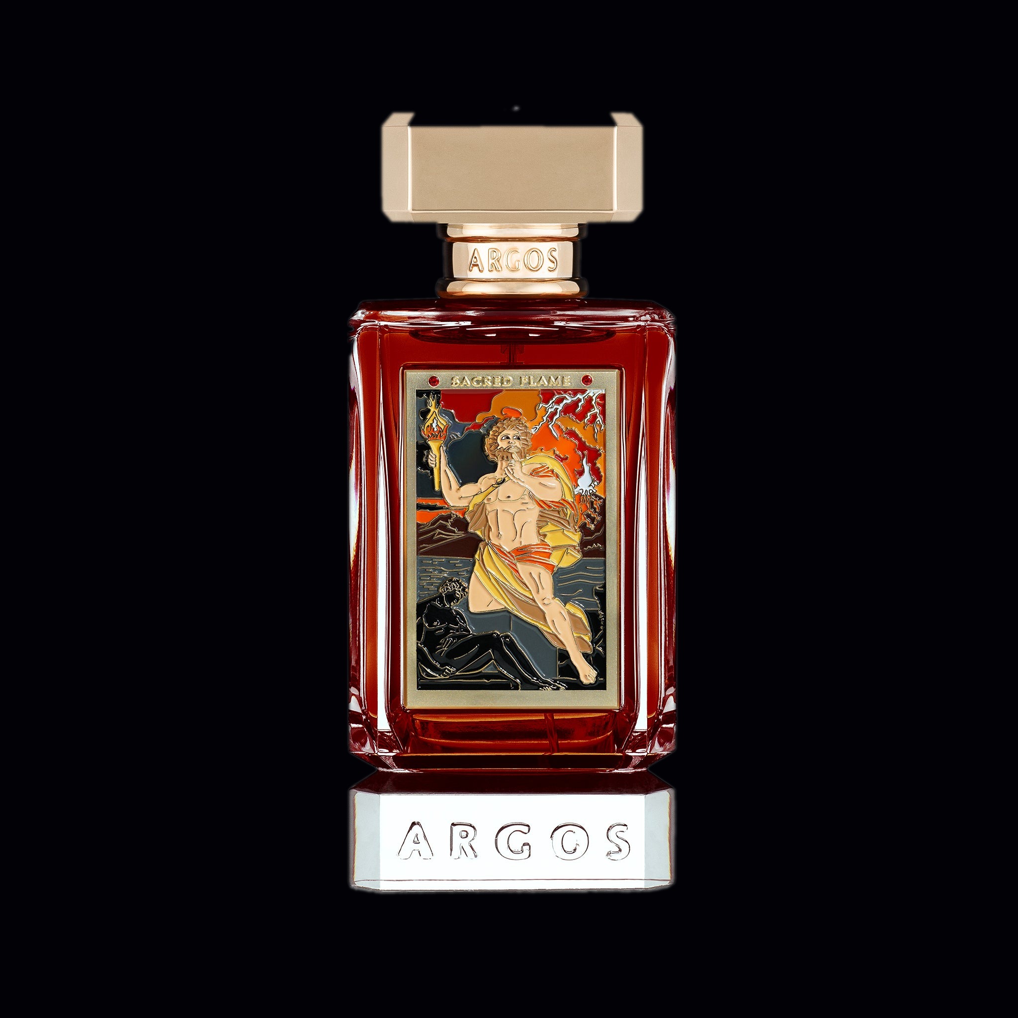Sacred Flame by Argos, original fragrance bottle