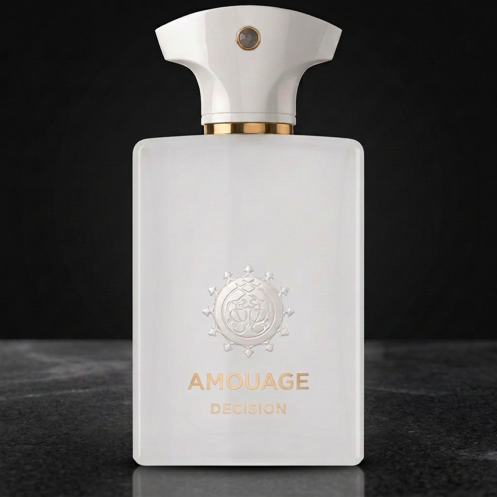 Decision by Amouage, original fragrance bottle