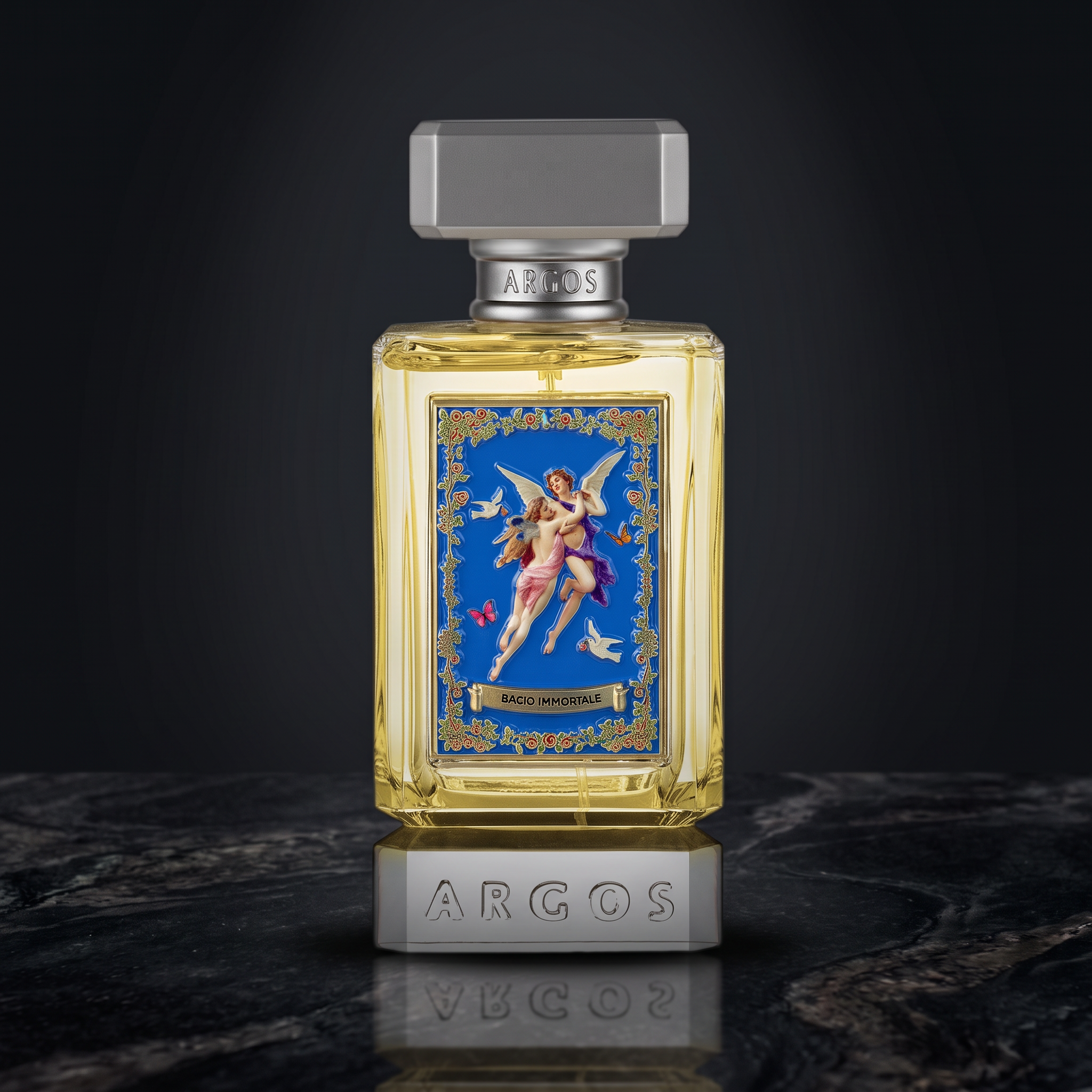 Baccio Immortal by Argos, original fragrance bottle