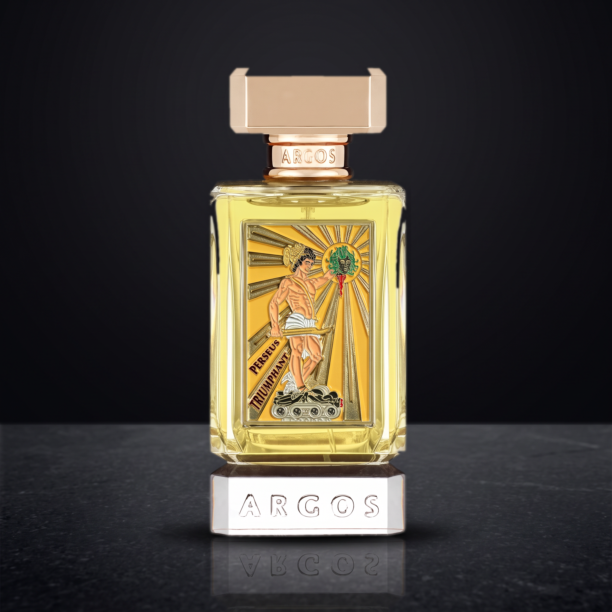 Perseus Triumphant by Argos, original fragrance bottle