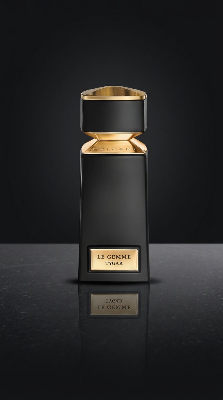 Tygar by Bvlgari, original fragrance bottle