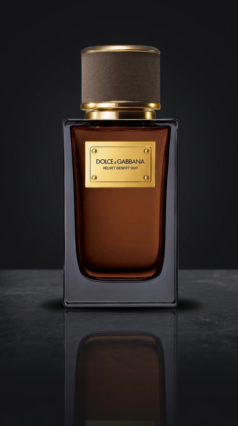 Velvet Desert Oud by Dolce & Gabbana, original fragrance bottle