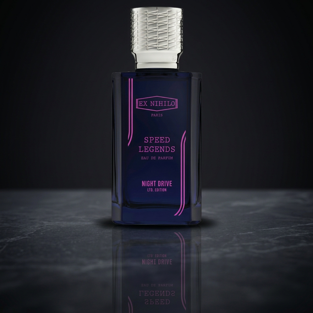 Speed Legends Night Drive by Ex Nihilo, original fragrance bottle