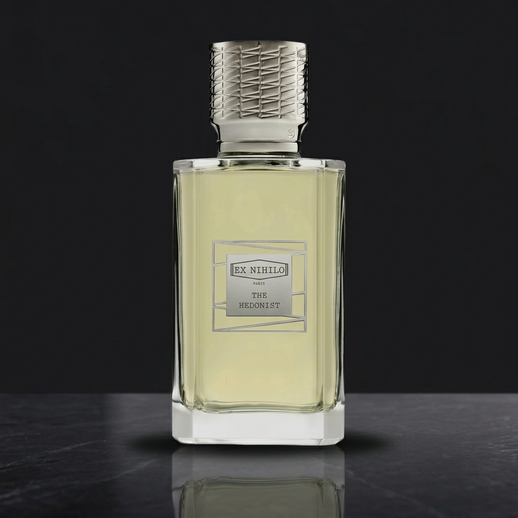 The Hedonist by Ex Nihilo, original fragrance bottle