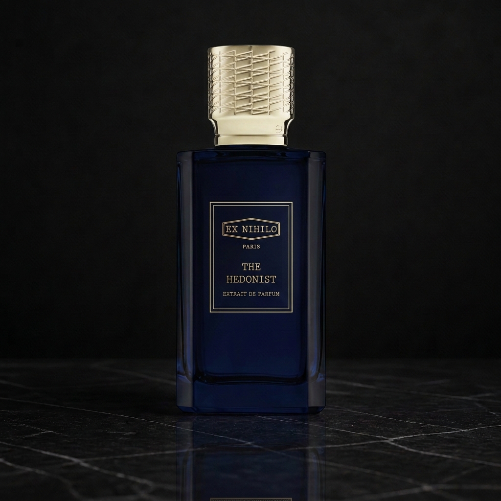 The Hedonist Extrait by Ex Nihilo, original fragrance bottle