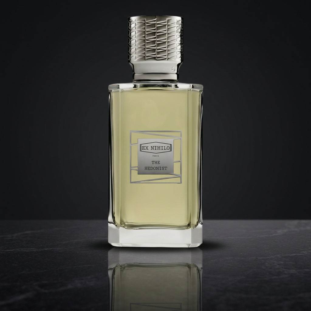 The Hedonist Musc by Ex Nihilo, original fragrance bottle