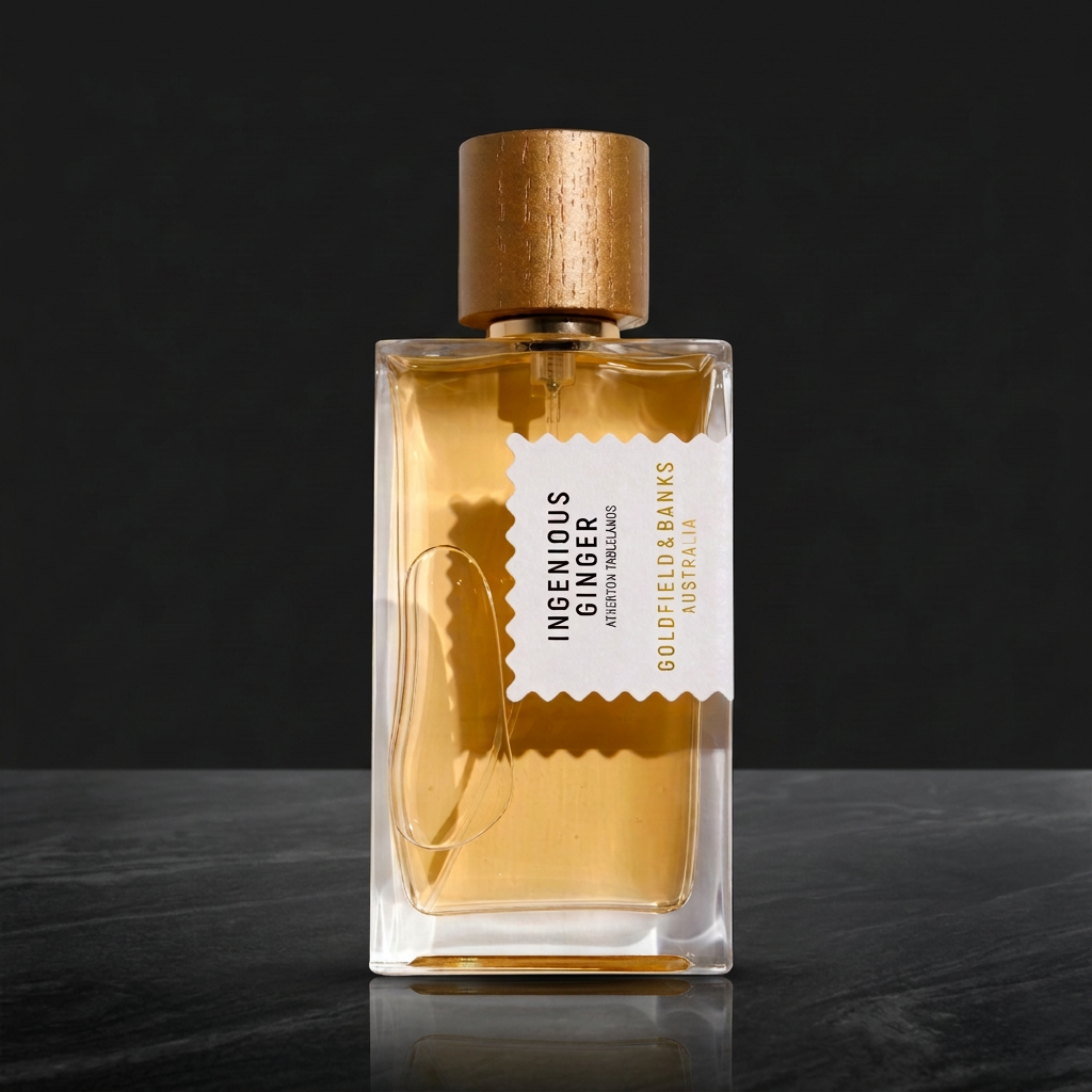 Ingenious Ginger by Goldfield & Banks, original fragrance bottle