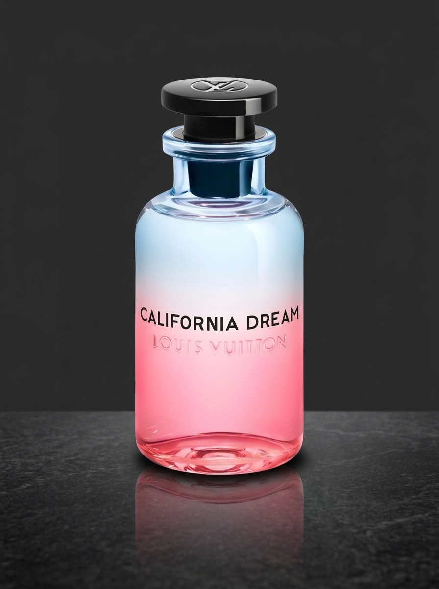 California Dream by Louis Vuitton, original fragrance bottle
