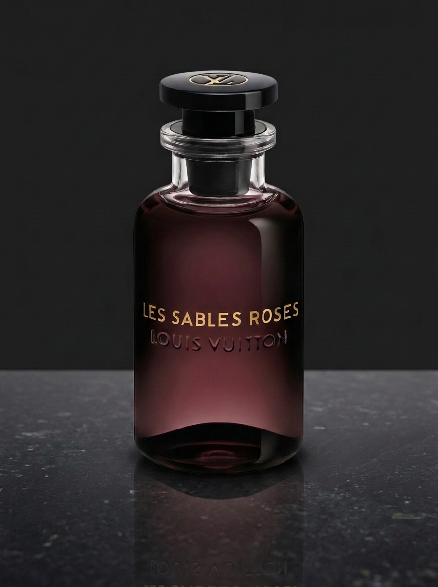 Les Sables Roses by Louis Vuitton, original fragrance bottle