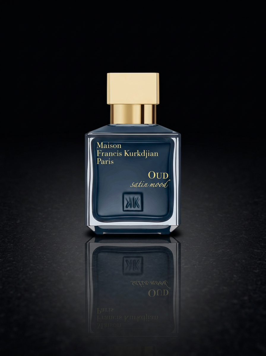 Oud Satin Mood by Maison Francis Kurkdjian, original fragrance bottle