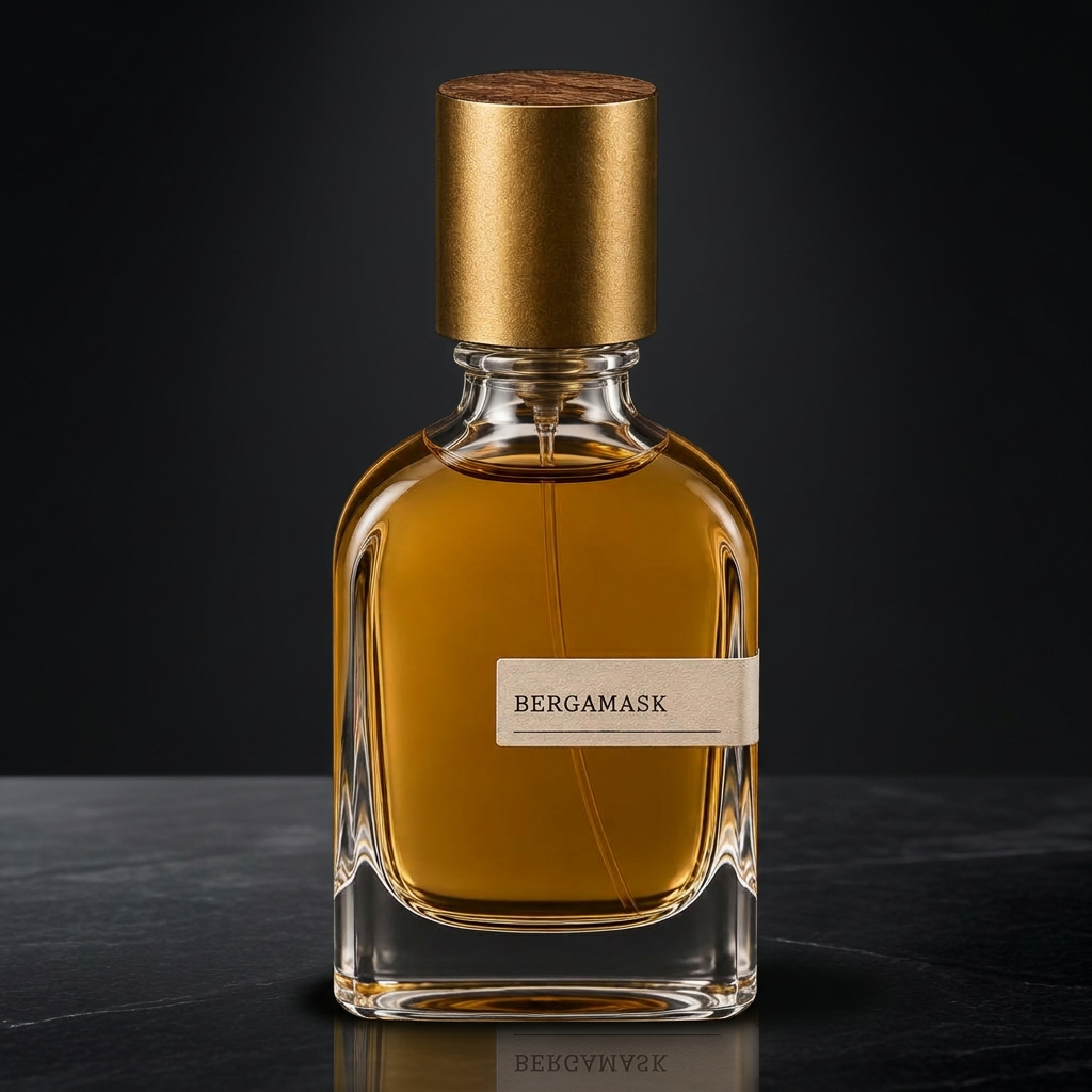 Bergamask by Orto Parisi, original fragrance bottle