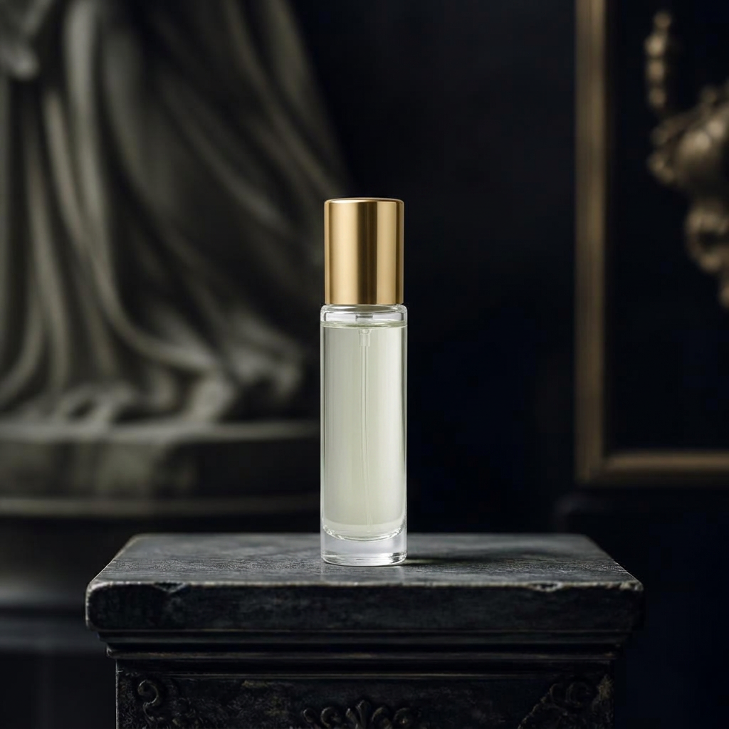 Decision by Amouage, ToroScents clear decant bottle