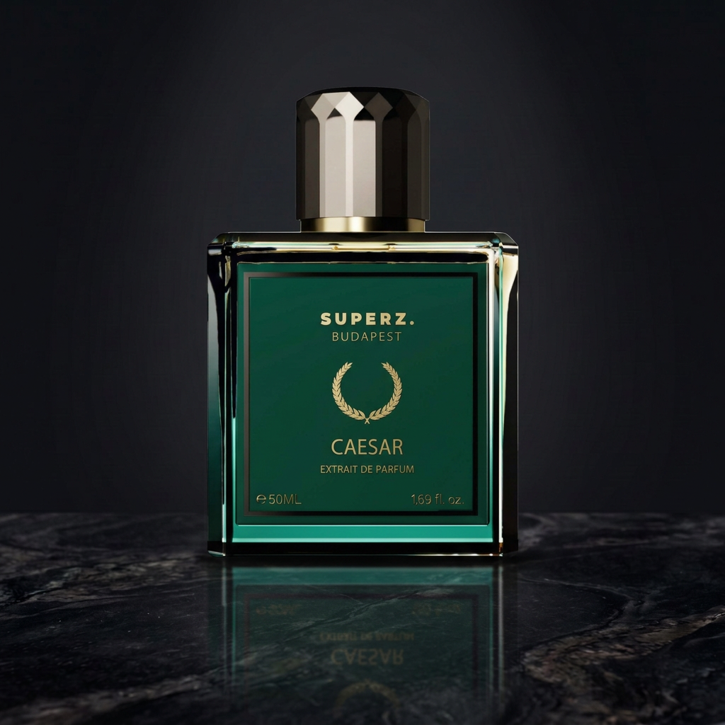 Caesar by Superz, original fragrance bottle